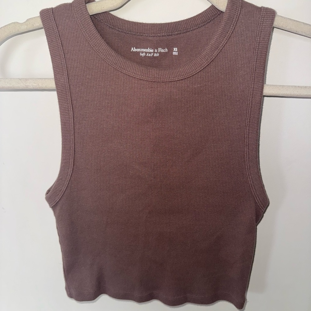 Abercrombie & Fitch Women's Ribbed Tank Top